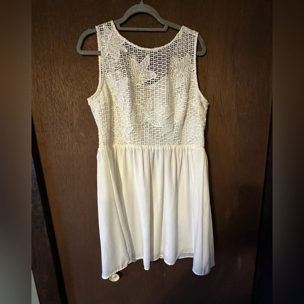 Off white dress